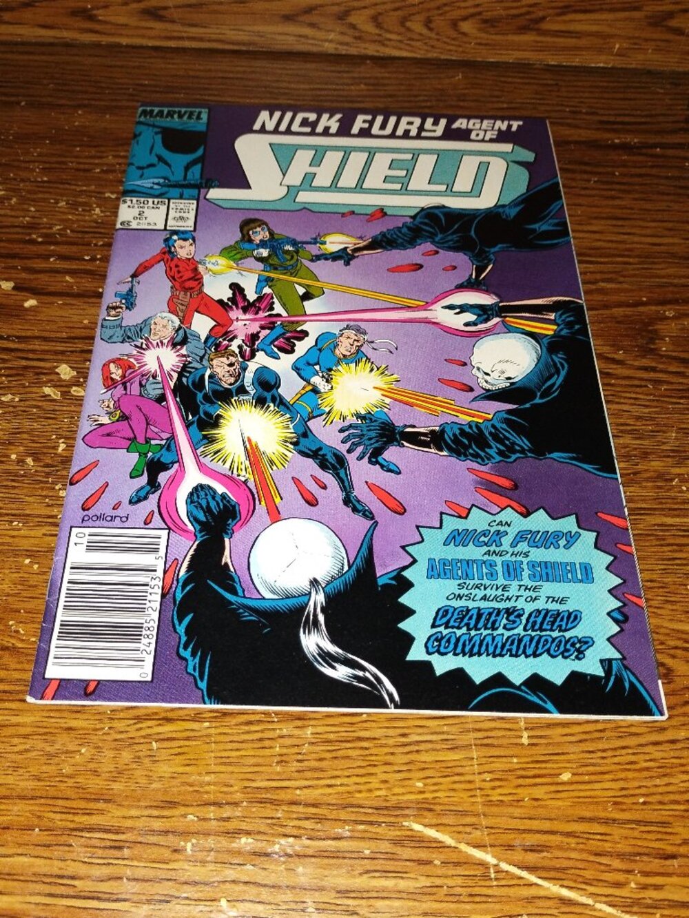 Nick Fury : Agent of SHIELD #2 (Marvel Comics, 1989)